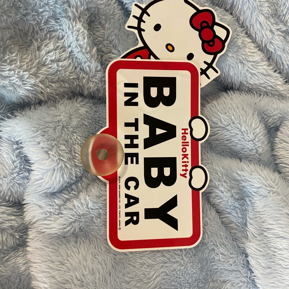 Hello kitty sign